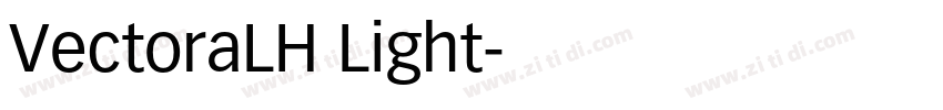 VectoraLH Light字体转换